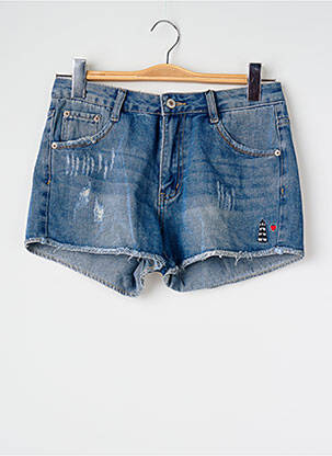 Short bleu MOLLY BRACKEN femme