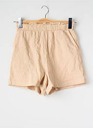 Short beige VILA femme