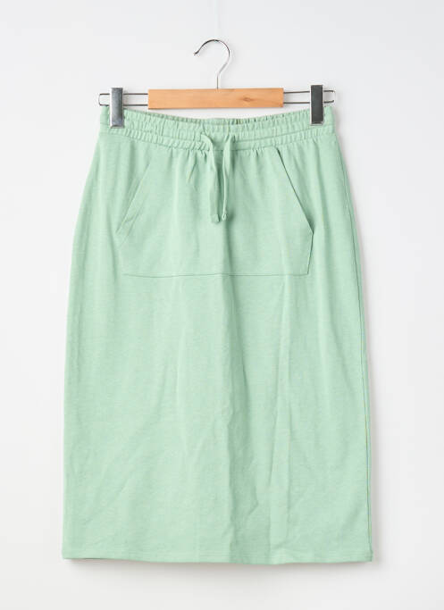Jupe mi-longue vert MANGO femme