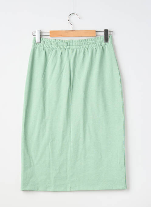 Jupe mi-longue vert MANGO femme
