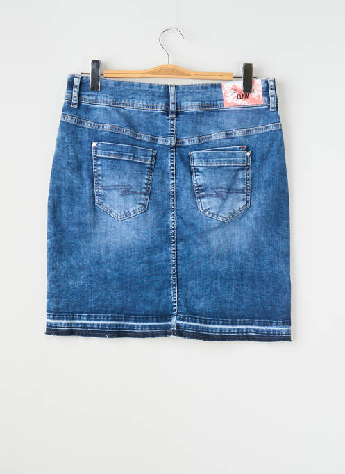 Jupe courte bleu STREET ONE femme