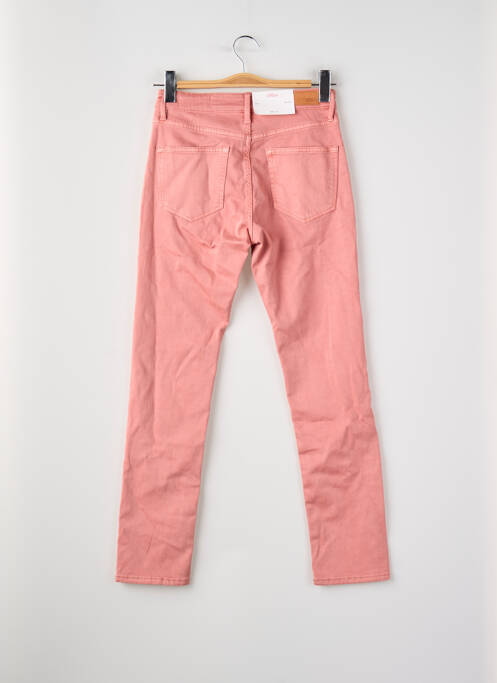 Jeans coupe slim rose S.OLIVER femme