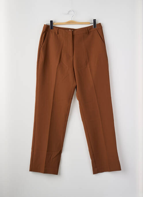 Pantalon 7/8 marron ONLY femme