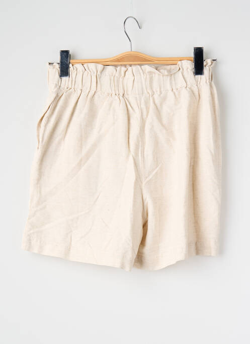 Short beige VILA femme