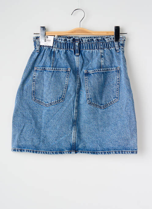 Jupe courte bleu MANGO femme