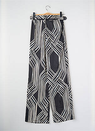 Pantalon droit noir MANGO femme