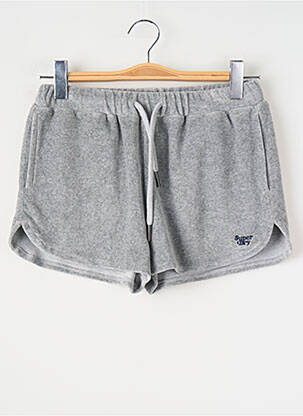 Short gris SUPERDRY femme