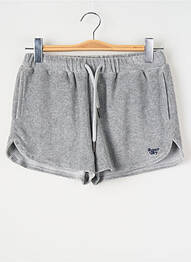 Short gris SUPERDRY femme