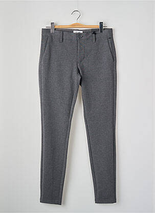 Pantalon droit gris ONLY&SONS homme