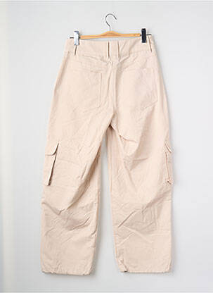 Pantalon cargo beige SOMETHING NEW femme