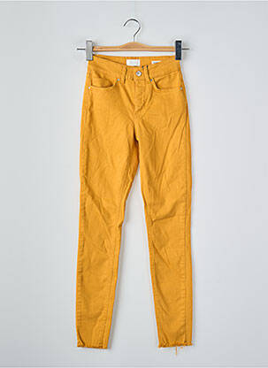 Jeans coupe slim jaune ONLY femme