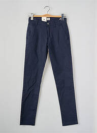 Pantalon chino bleu SHINE homme