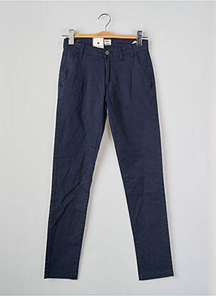 Pantalon chino bleu SHINE homme