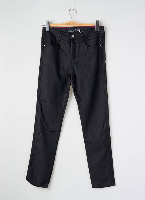 Pantalon slim noir ZABAIONE femme