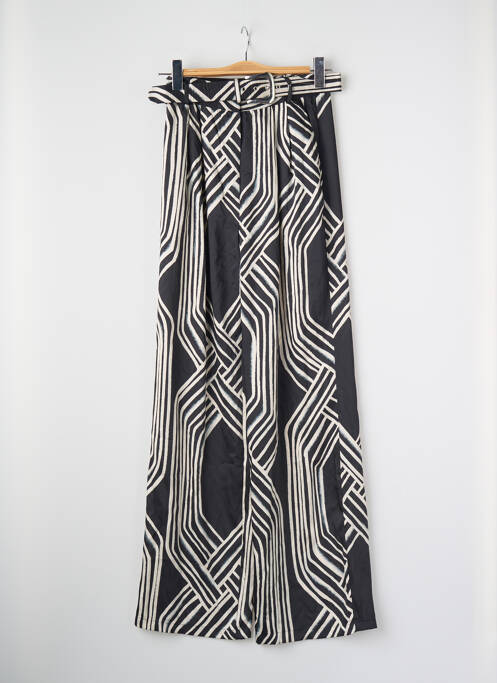 Pantalon droit noir MANGO femme