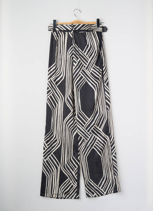 Pantalon droit noir MANGO femme