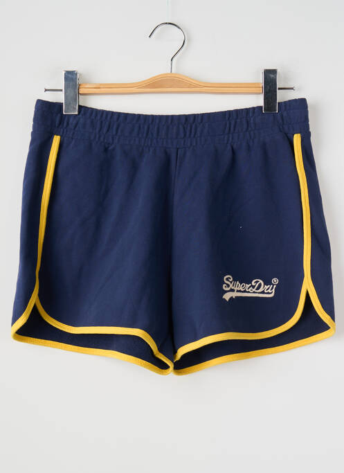 Short bleu SUPERDRY femme