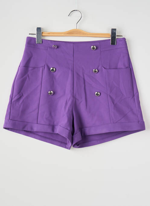 Short violet MORGAN femme
