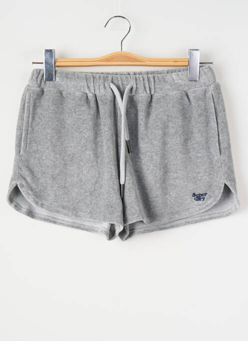 Short gris SUPERDRY femme