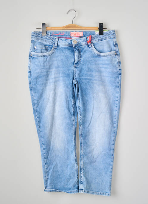 Pantalon 7/8 bleu STREET ONE femme