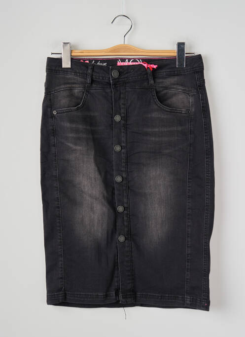 Jupe mi-longue bleu STREET ONE femme
