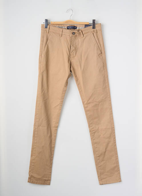 Pantalon chino marron BRUCE & BUTLER  homme