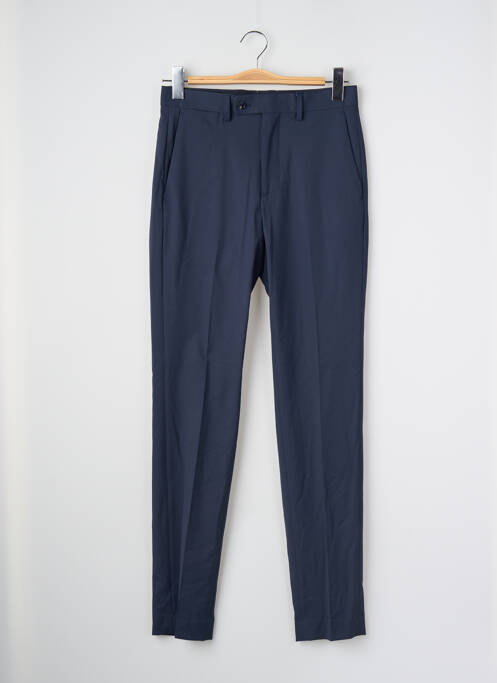 Pantalon droit bleu MANGO homme