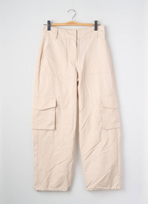 Pantalon cargo beige SOMETHING NEW femme