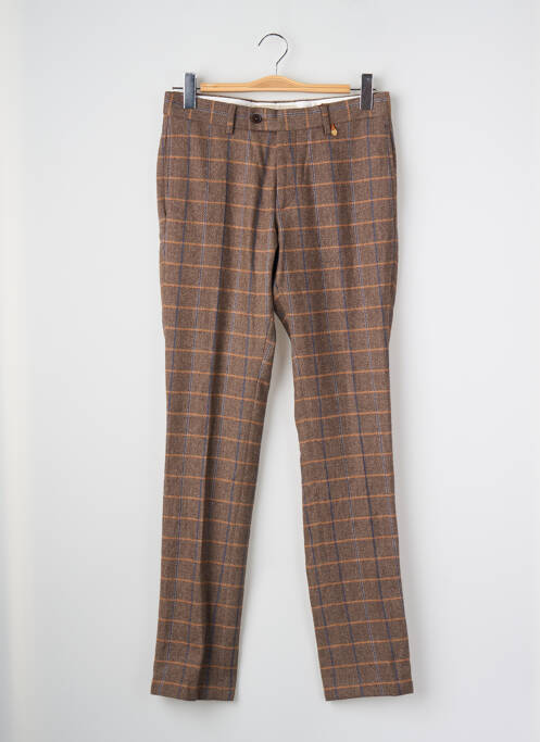 Pantalon droit beige LE FABULEUX MARCEL DE BRUXELLES homme