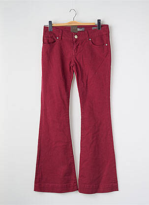 Jeans bootcut rouge LTB femme
