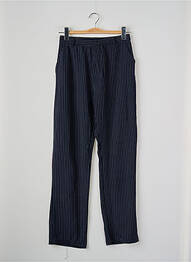 Pantalon droit bleu JACQUELINE DE YONG femme