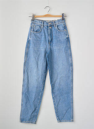 Jean coupe mom bleu MANGO femme
