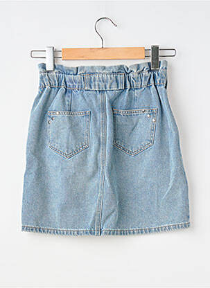 Jupe courte bleu MORGAN femme