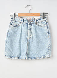 Jupe courte bleu ONLY femme