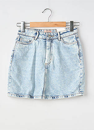 Jupe courte bleu ONLY femme
