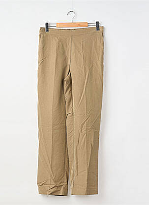 Pantalon large vert MANGO femme