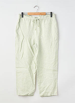 Pantalon droit vert MANGO femme