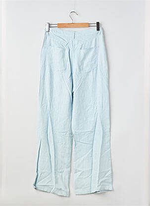Pantalon droit bleu MANGO femme