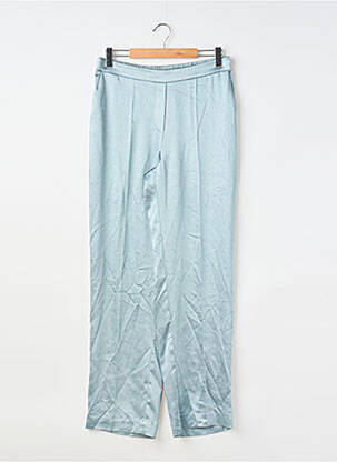 Pantalon large bleu MANGO femme