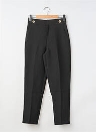 Pantalon droit noir MANGO femme