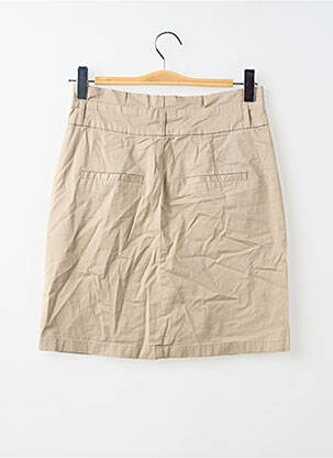 Jupe courte beige VERO MODA femme