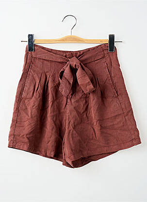 Short marron VERO MODA femme