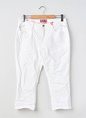 Pantacourt blanc STREET ONE femme