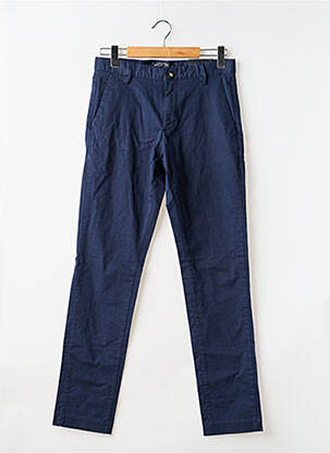 Pantalon chino bleu BRUCE & BUTLER  homme
