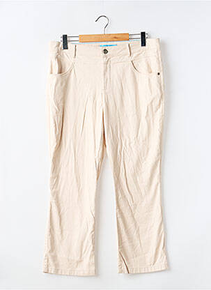 Pantalon slim beige STREET ONE femme