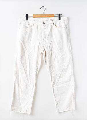 Jeans coupe droite blanc S.OLIVER femme