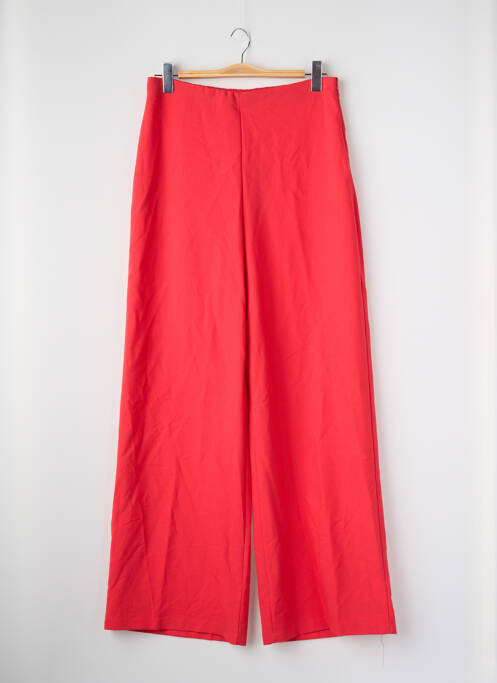 Pantalon large rouge ASTRID BLACK LABEL femme