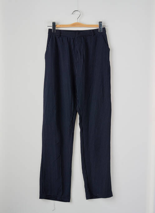 Pantalon droit bleu JACQUELINE DE YONG femme
