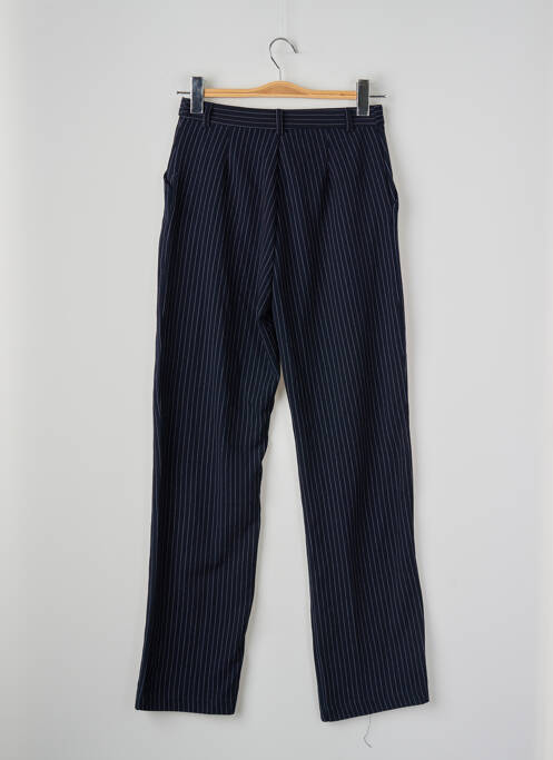 Pantalon droit bleu JACQUELINE DE YONG femme