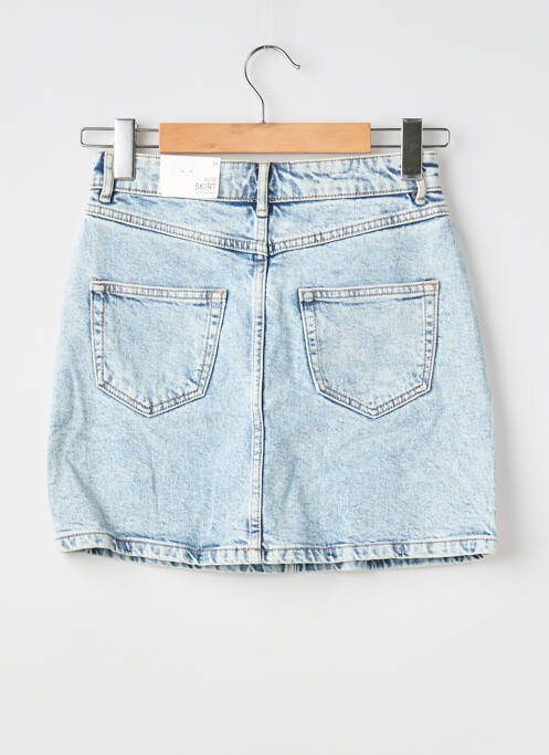 Jupe courte bleu ONLY femme